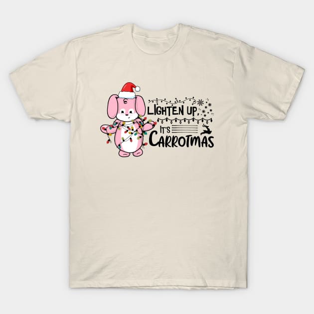 Lighten Up, It's Carrotmas T-Shirt by the-krisney-way